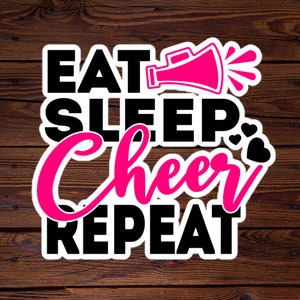 Cheerleader Stickers, Planner Stickers, Birthday Gift, Cheer Gifts, Best Friend Gift,