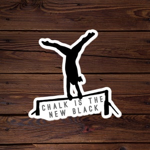 Gymnastiek Sticker, Gymnastiek geschenken, verjaardagscadeau, tiener meisje geschenken,