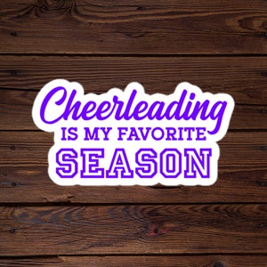 Cheerleader stickers, Cheer Geschenken, Laptop Stickers, Beste Vriend Geschenken,