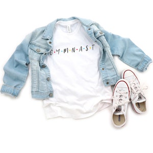 Girls Gymnastics Shirt, Birthday Gift, Gymnastics Gifts, Daughter Gift From Mom,