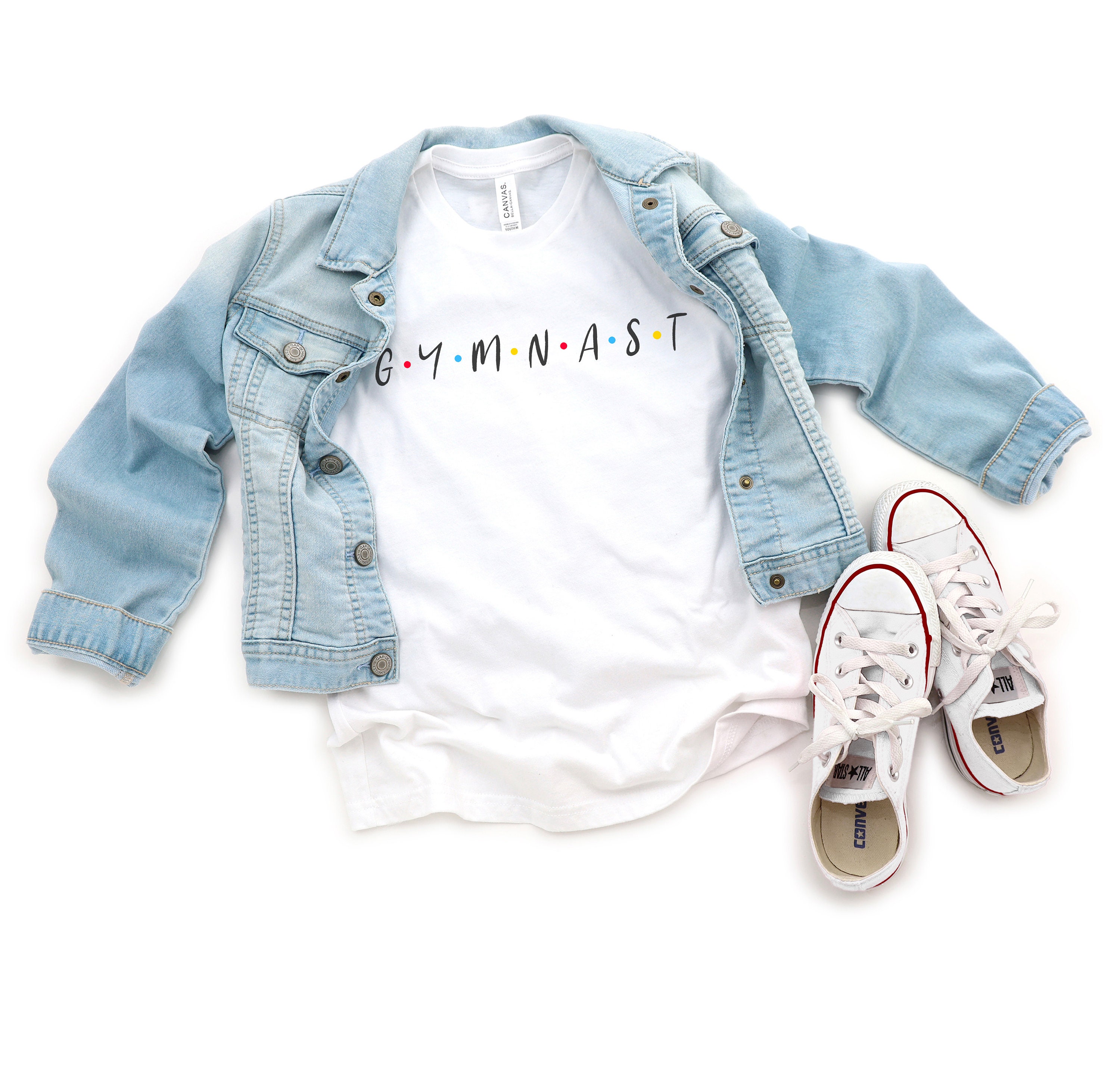 Girls Gymnastics Shirt, Birthday Gift, Gymnastics Gifts, Daughter Gift From Mom,