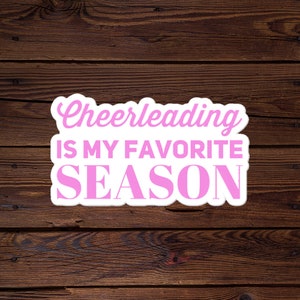 Cheerleader stickers, Cheer Geschenken, Laptop Stickers, Beste Vriend Geschenken,