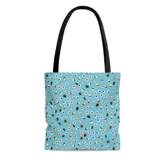 Sushi Tote Bag | Fashion Side Messenger | Cute Kawaii Ditsy Tiny