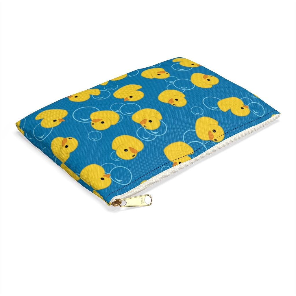 Yellow Rubber Duck Makeup Bag Accessory Pouch Toy Duck Etsy UK