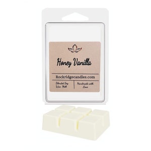 Honey Vanilla Soy Wax Melts | Scents of Raw Honey, Cocoa Butter, and Chocolate! | Handcrafted in Colorado | Soy Wax Melt |