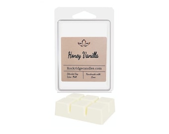 Honey Vanilla Soy Wax Melts | Scents of Raw Honey, Cocoa Butter, and Chocolate! | Handcrafted in Colorado | Soy Wax Melt |