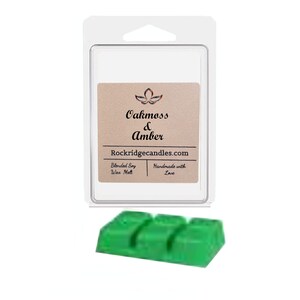 Oakmoss and Amber Soy Wax Melts | Our melts are handcrafted in Colorado and make a great addition to any home. | Soy Wax Melt |