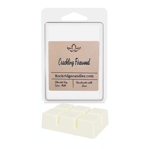 Crackling Firewood Soy Wax Melts | Who doesn't love the smell of a campfire?  | Handcrafted in Colorado | Soy Wax Melt |