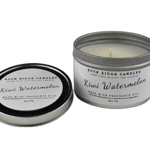 Kiwi Watermelon Scented Candle | Soy Wax Candle | Natural Soy Wax | Scented Candle | Gift For Her | Gift For Him | Luxury Gift