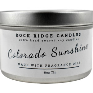 Colorado Sunshine Scented Candle | Soy Wax Candle | Natural Soy Wax | Scented Candle | Gift For Her | Gift For Him | Gift For Friend |