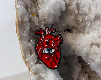 Red Heart Pin
