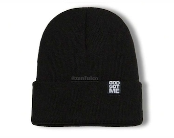 ZENFULCO | Black God Got Me Beanie