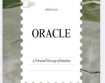 Personalized Oracle Reading — Custom Channeled Message PDF + Animated GIF — Spiritual Guidance — ZenfulCo