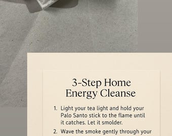 3-Step Home Energy Cleanse