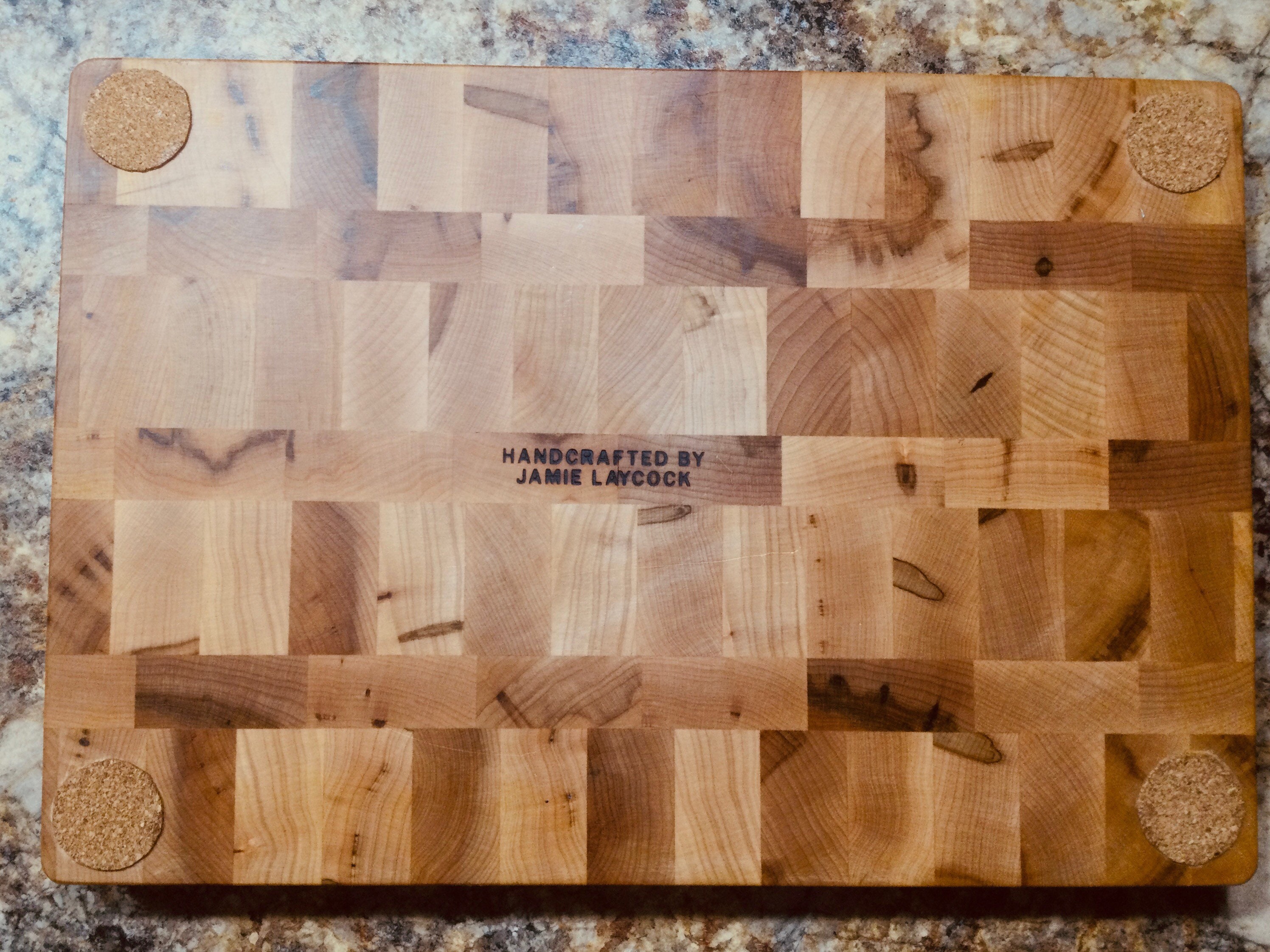 Endgrain Maple Cutting Board Etsy
