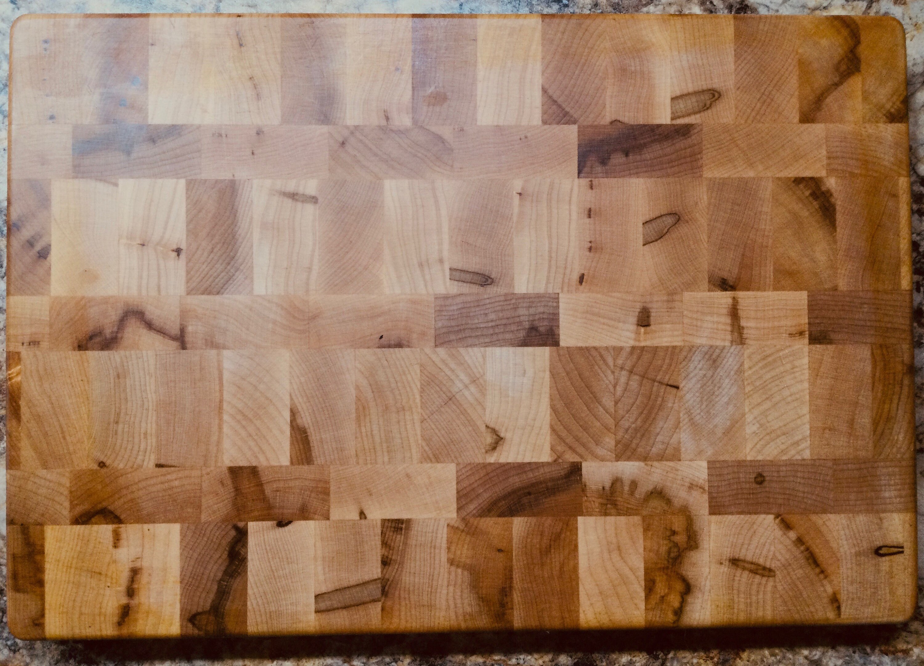 Endgrain Maple Cutting Board Etsy