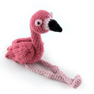 Maggie the Flamingo - Crochet Flamingo - Amigurumi Flamingo - Crochet Pattern - Crochet PDF Pattern
