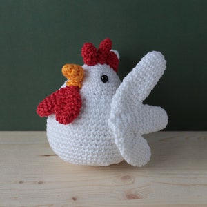 Chicken- Crochet Chicken- Crochet Pattern - Crochet PDF Pattern