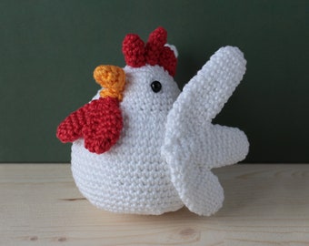 Chicken- Crochet Chicken- Crochet Pattern - Crochet PDF Pattern