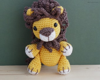 Ole der Löwe - Amigurumi Löwe - PDF Häkelanleitung