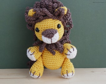 Ollie The Lion - Amigurumi Lion - Crochet PDF Pattern