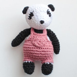 Prudencia El Panda - Amigurumi Panda - Patrón de Ganchillo - Archivo PDF de Ganchillo