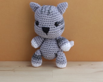 Otis The Cat - Amigurumi Cat - Crochet PDF Pattern