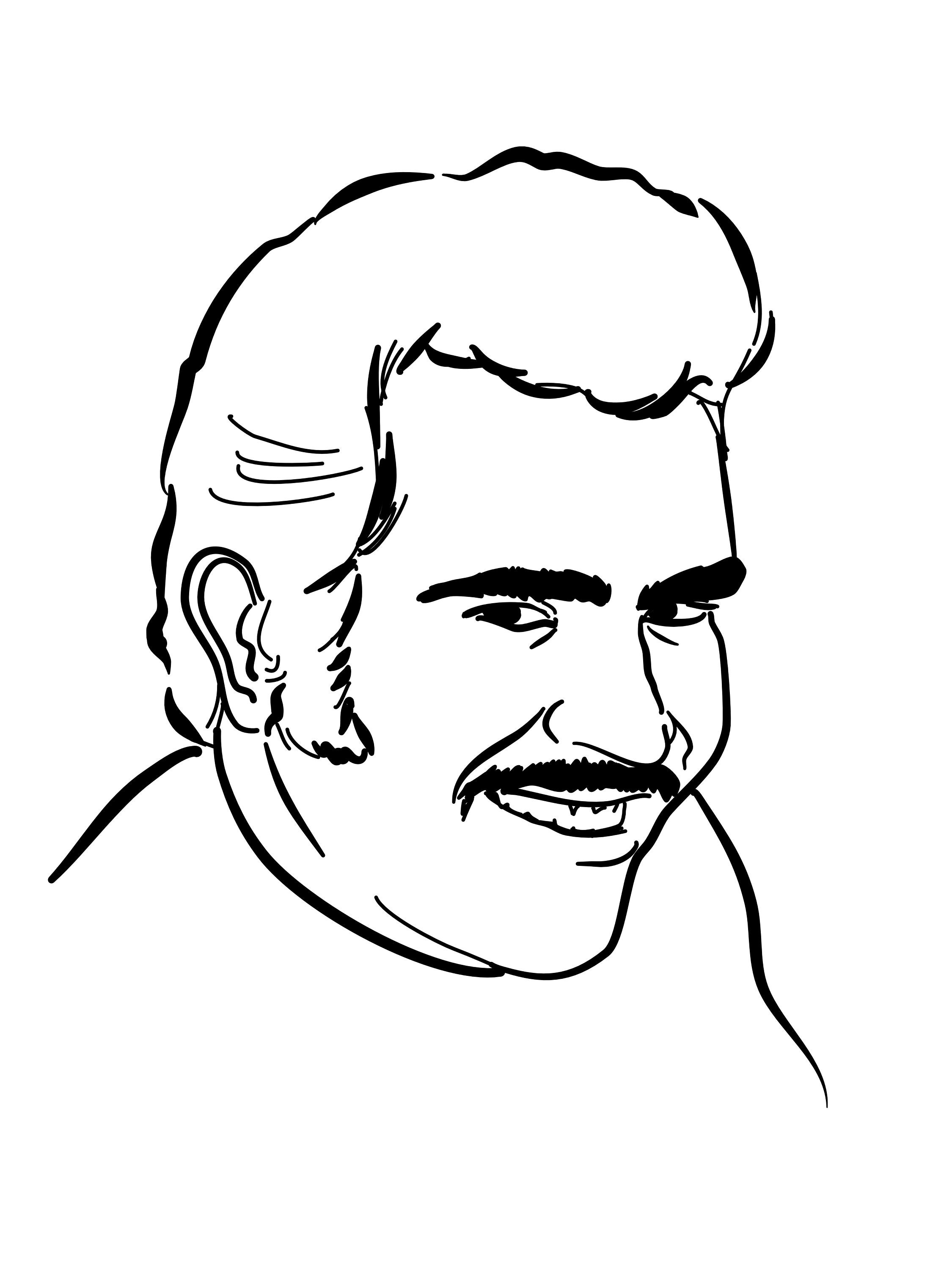 How To Draw Vicente Fernandez