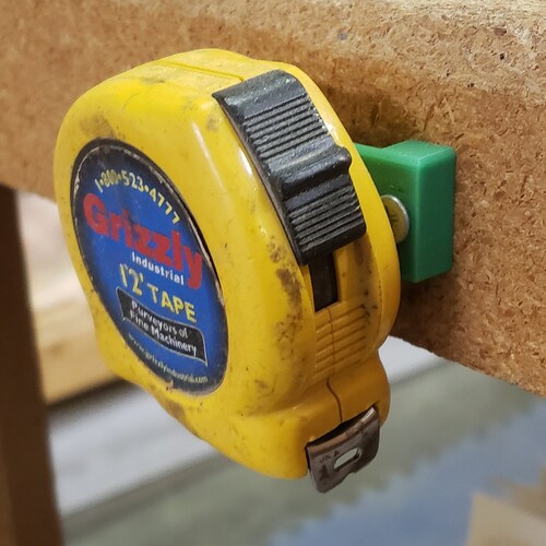 Tape Measure Hanger under Shelf or Wall Etsy