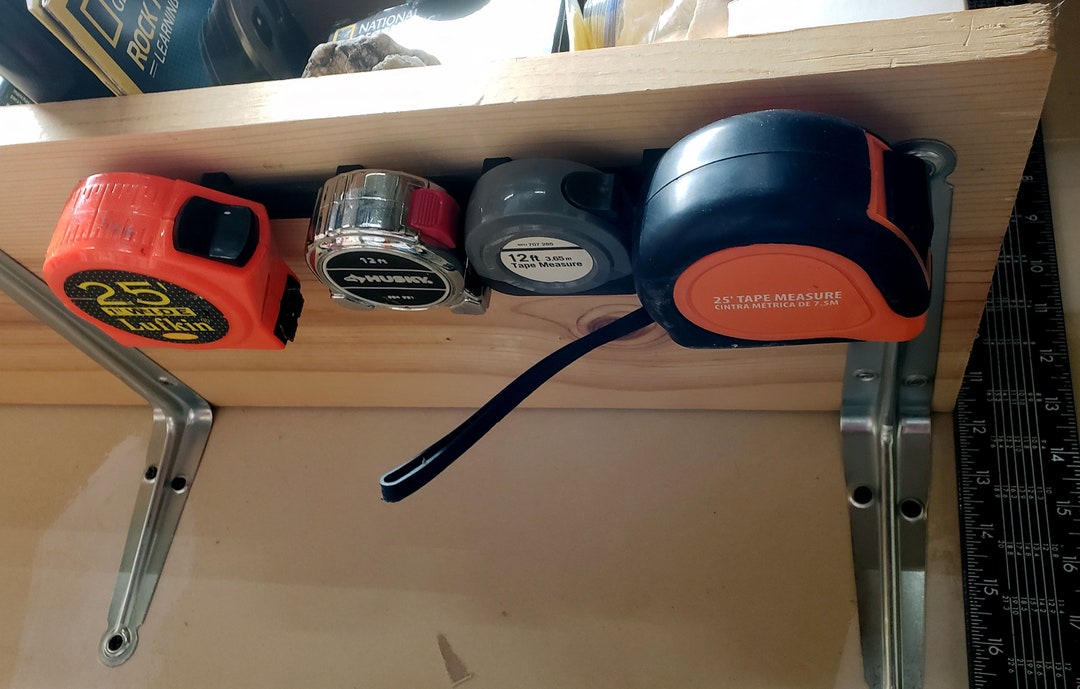 Tape Measure Hanger 5 Positions under Shelf or Wall Etsy