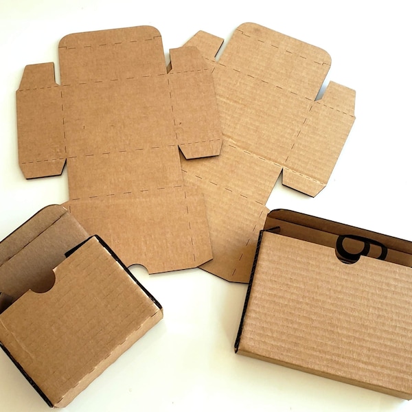 6in X 6in Mailer Boxes cut on your Laser Cutter