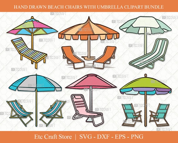 Beach Chair Accessories-Clamp on Umbrella, Extra Storage Pockets, Etc