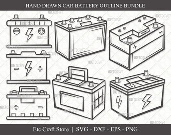 Car Battery Svg - Etsy Singapore Car Battery Svg - Etsy Singapore