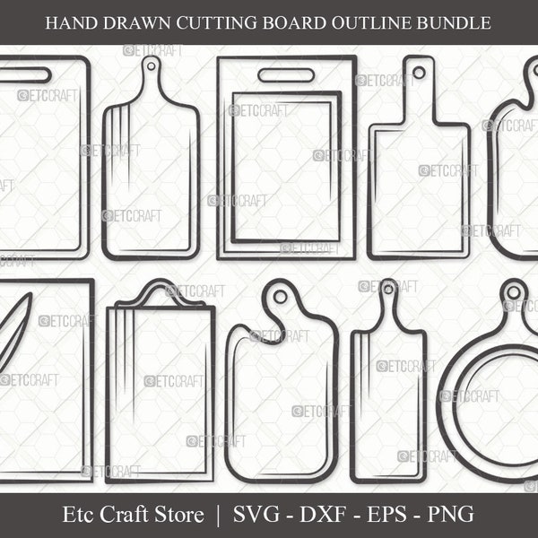 Cutting Board Svg - Etsy