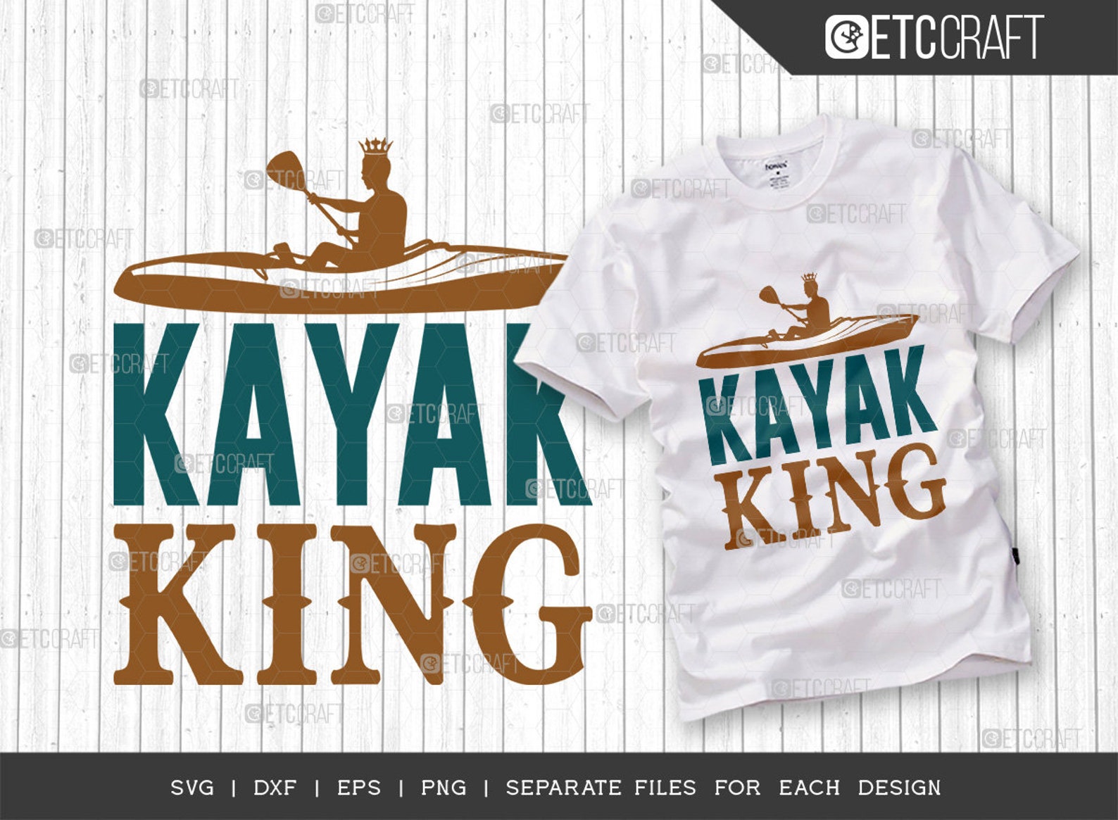 Kayak King SVG Bundle Kayak Svg Kayak Life Svg Canoe Svg Etsy Canada