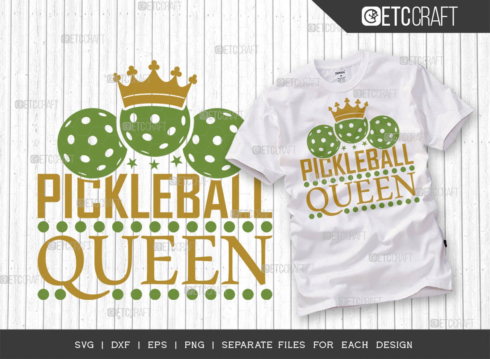Pickleball Queen SVG Bundle Pickleball Svg Sports Svg Etsy Canada