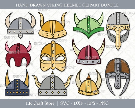 Casco vikingo clipart SVG cut archivo / casco con cuernos Svg - Etsy España Casco vikingo clipart SVG cut archivo / casco con cuernos Svg - Etsy España
