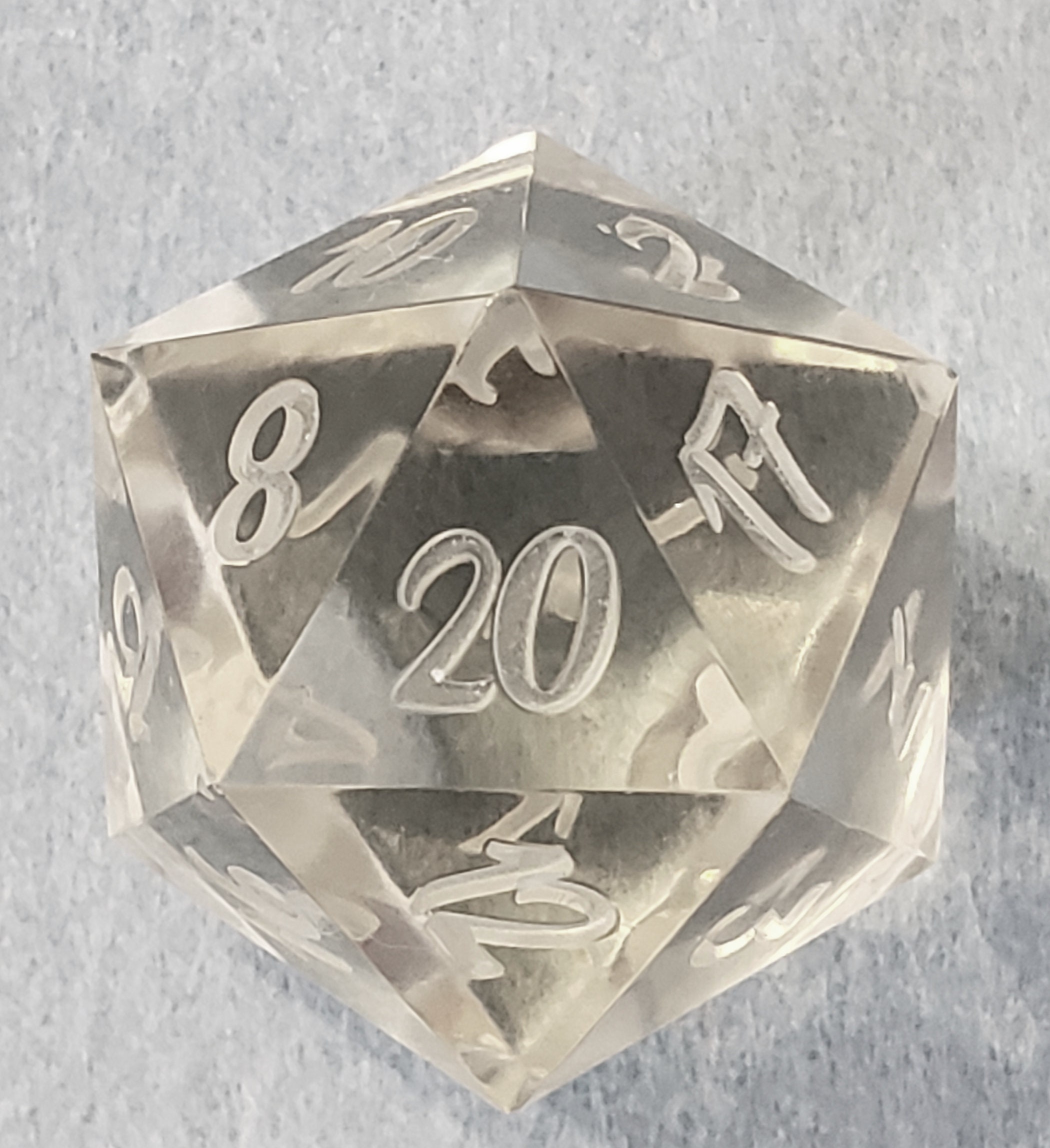 Dnd Master Dice 3D Printing STL Digital Download Texas Font RPG