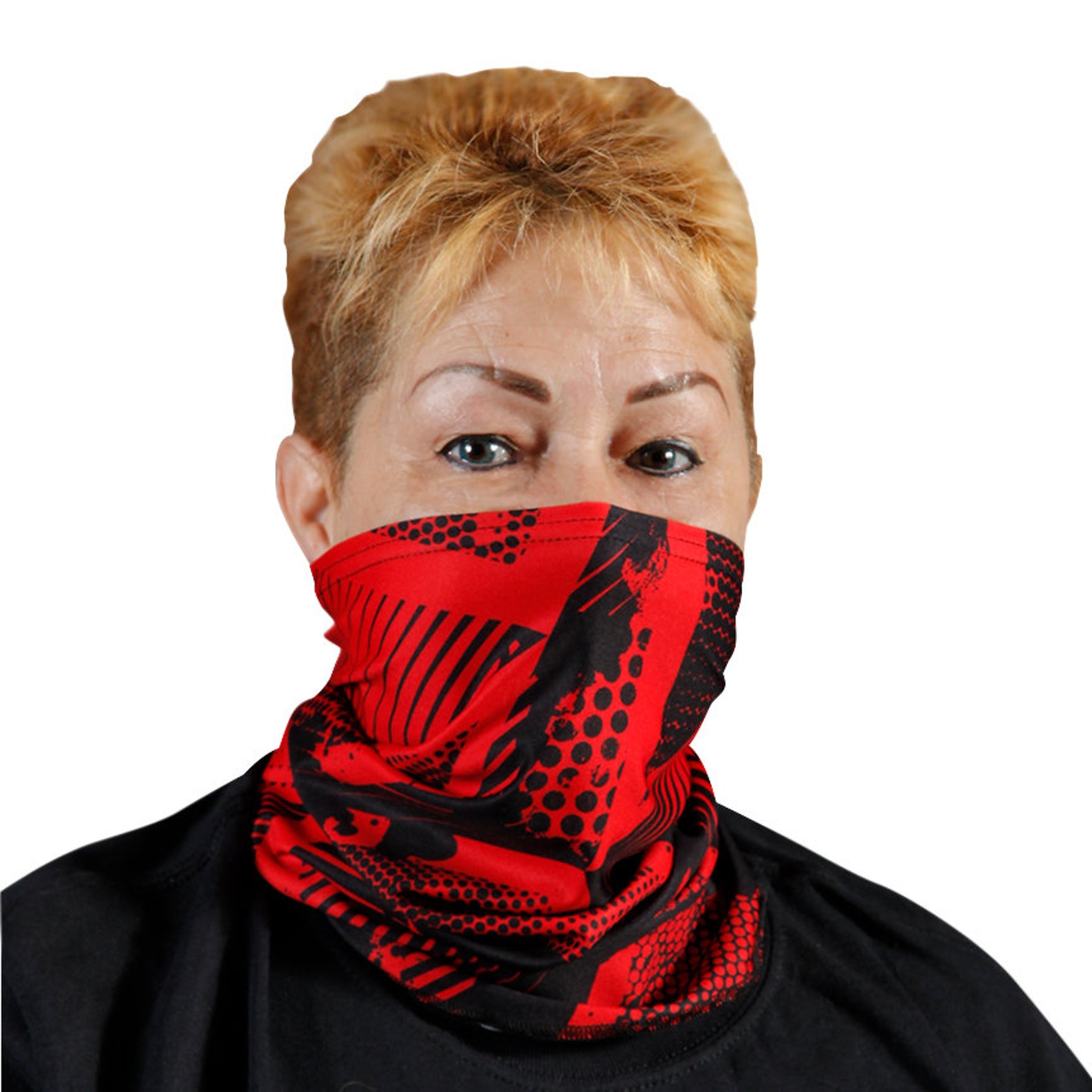 Womens Gaiter Mask Washable Made in USA Etsy