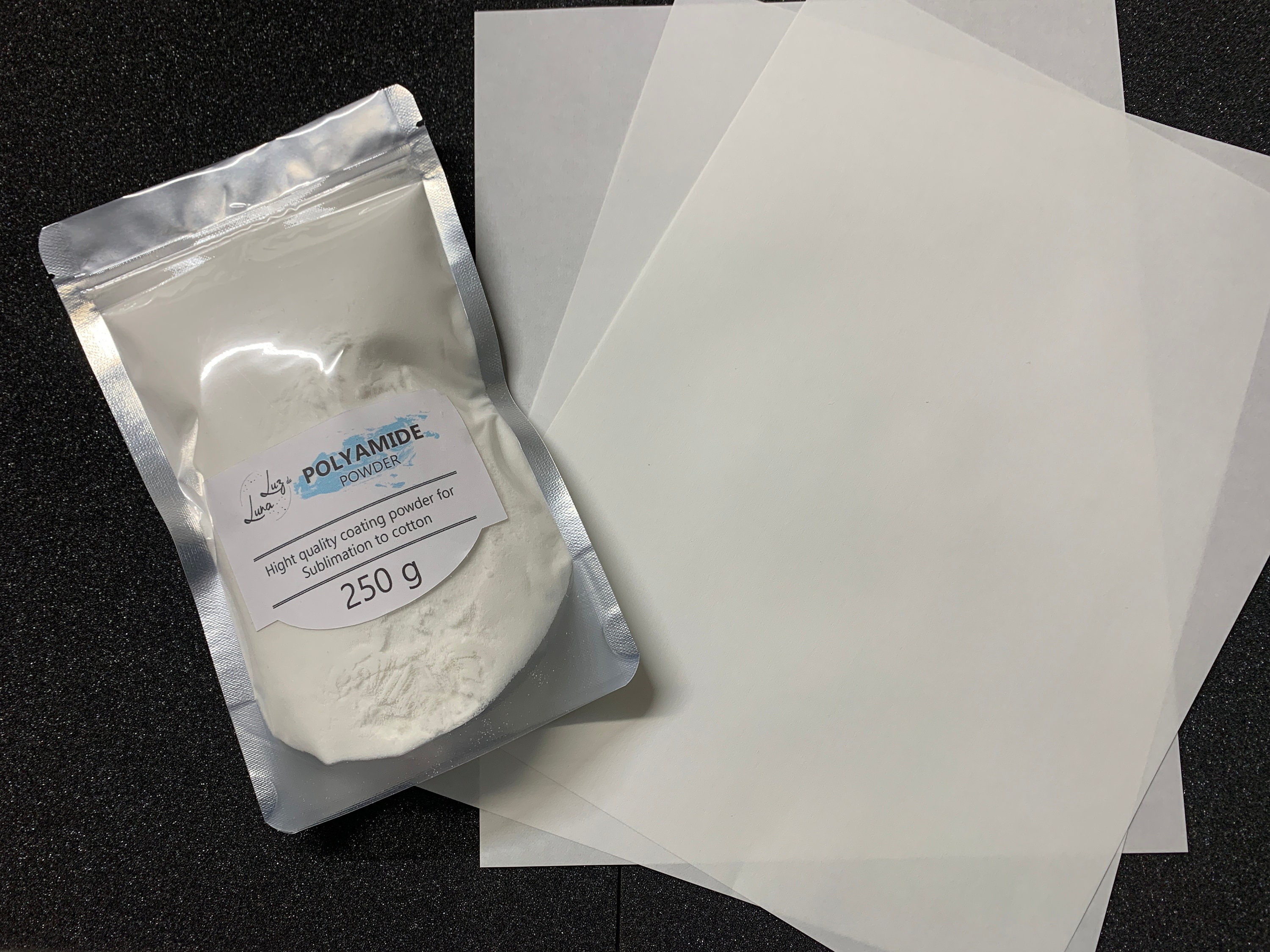 0 - 80μM Polyamide Sublimation Powder White Color Transfer