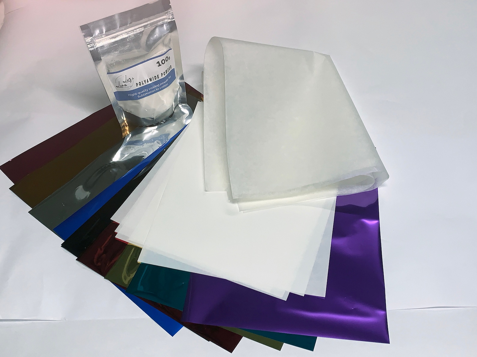 Cotton Sublimation With Polyamide Powder Textile Foil Etsy