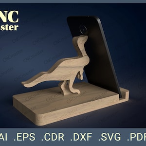 Stand Dino (modello digitale) / modello vettoriale CNC per router CNC, macchina CNC, taglio laser, fresatrice