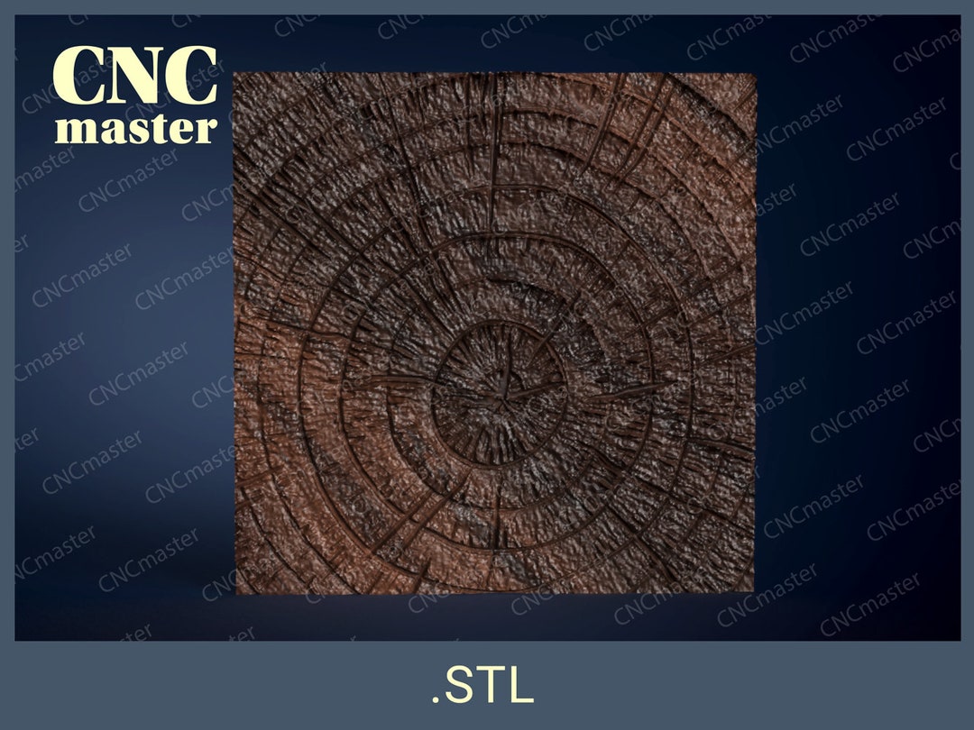 Tree Cut Panel 3D STL Model 2 (digital Model) | STL 3D Model for CNC ...