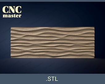 Wall Panel 3D STL model (Digital Model) | STL 3D model for CNC router, cnc machine, milling machine