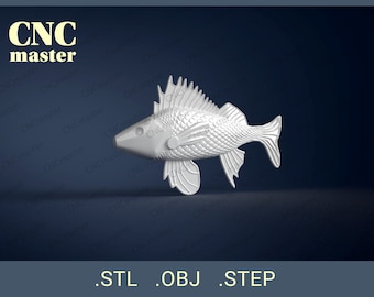 Fish lure 3D STL model (Digital Model) | STL 3D model for CNC router, cnc machine, milling machine.