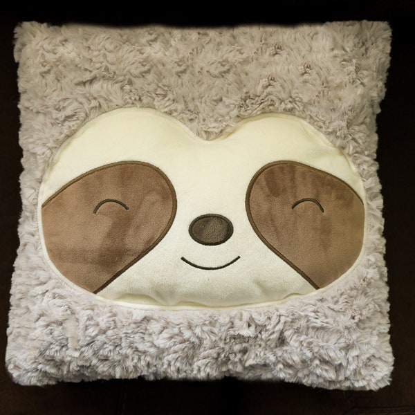 Sloth Plush Pillow - Cuddle up With Adorable Softness! Perfect for Cozying up on the Couch or Adding Charm to Your Living Space