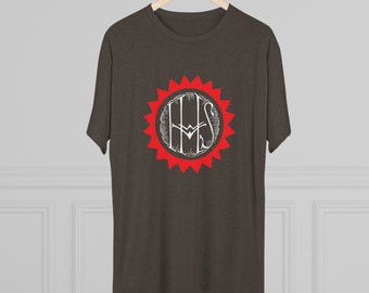 IHS - the name of Jesus - Men's Tri-Blend Crew Tee