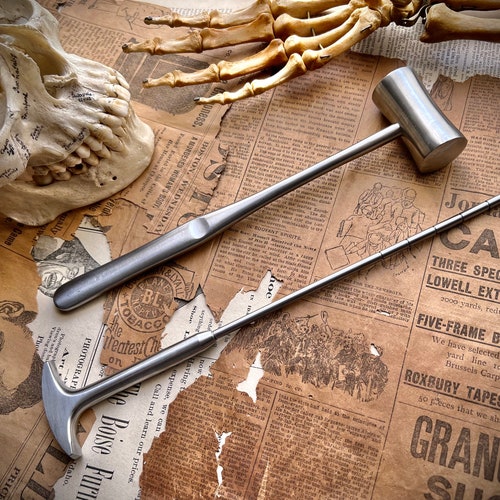 Lobotomy Orbitoclast & Hammer Surgical Medical Tools Etsy