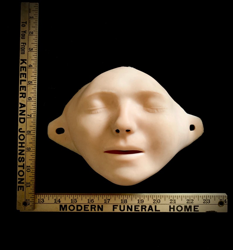 River Siene Woman Death Mask Vintage CPR Mask Etsy