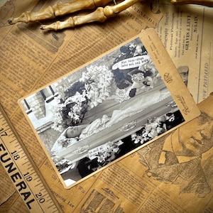 Victorian Post Mortem Cabinet Card Photograph